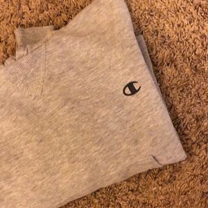 Gray champion sweatshirt